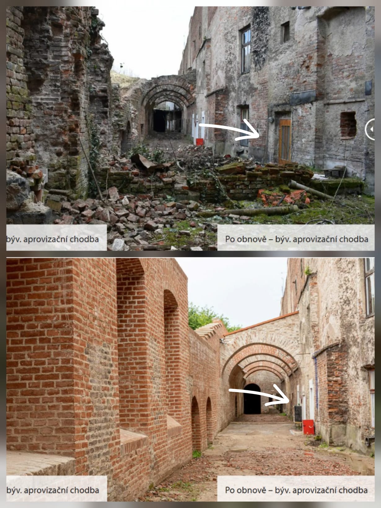 Naše pracovna zadní vchod